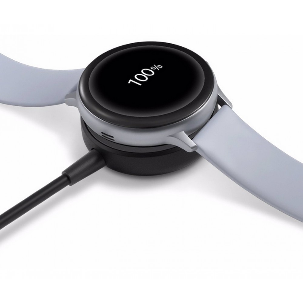 Chargeur avec station à induction Fast Charging Samsung Galaxy Watch Câble USB 1M - Noir