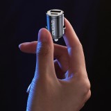 Chargeur de voiture mini Dudao R3MAX 48W QC PD rapide USB-A / USB-C - Noir