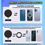 Magnetisches Qi Ladegerät MagSafe 3 in1 wireless charging für iPhone / Apple Watch / AirPods & USB-C - Weiss