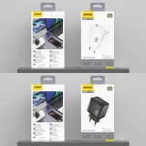 Dudao A28 45W GaN USB-C Schnellladegerät Wandladegerät kompakt - Schwarz