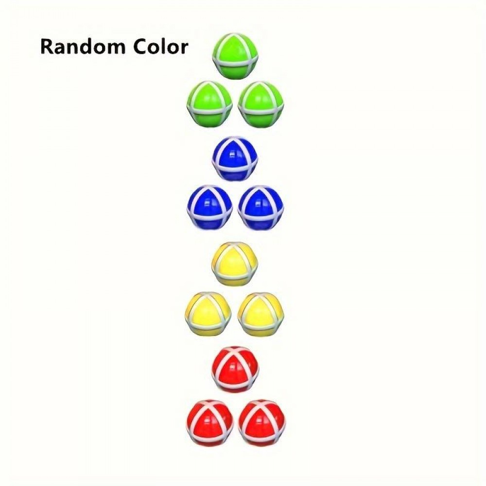 Zielscheibe für Wurfspiel Ball-Dart mit klebrigen Bällen in zufälliger Farbe für drinnen und draussen