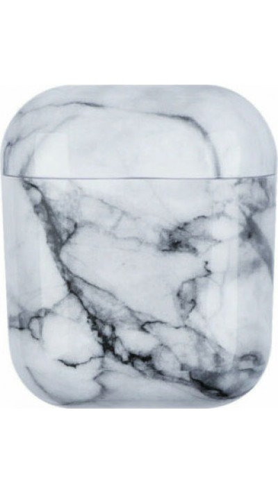 Hülle AirPods 1 / 2 - Marble weiss A