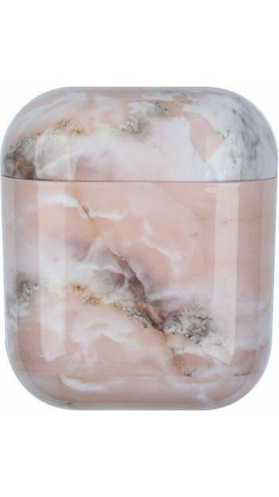 Hülle AirPods 1 / 2 - Marble - Rosa