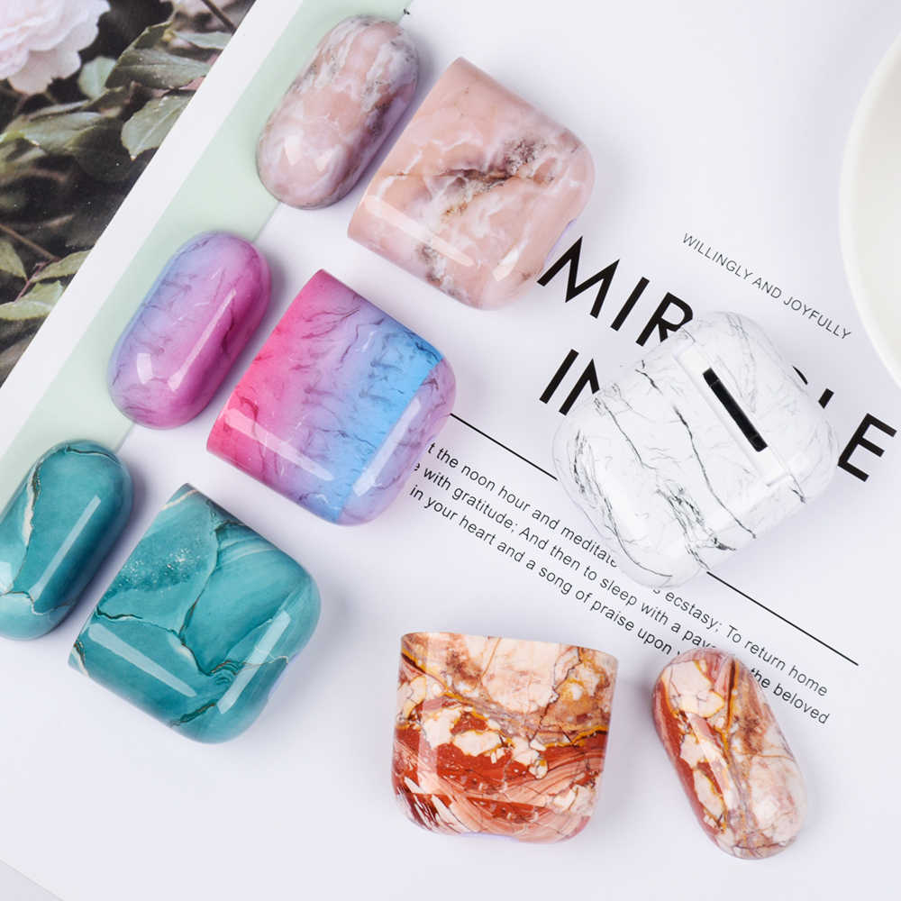 Coque AirPods 1 / 2 - Marble - Rose
