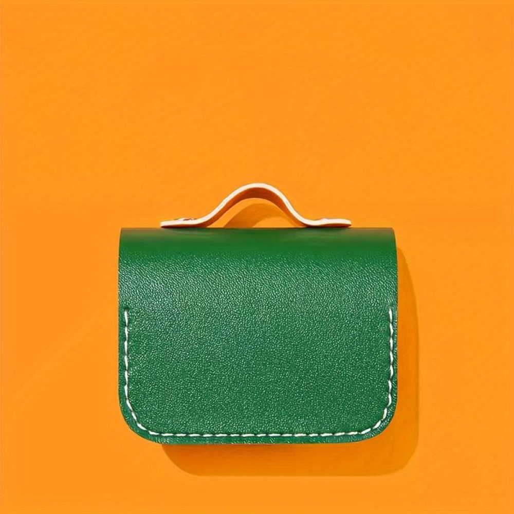 AirPods 3 Case H&uuml;lle - AirPods-Tasche mit Motif Handtasche - Gr&uuml;n