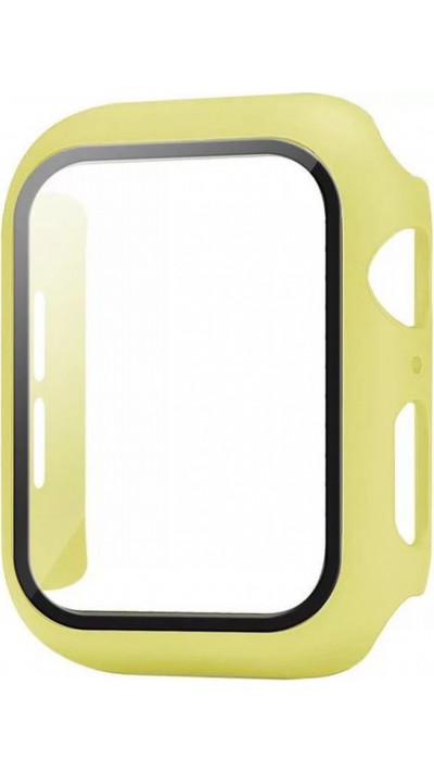 Apple Watch 40mm Case Hülle - Full Protect mit Schutzglas - - Gelb