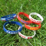 Bracelet silicone Wildleder