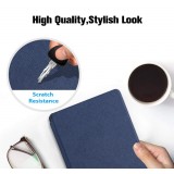 Kindle Paperwhite 1 / 2 / 3 Case Hülle - Ultra dünn & leicht Kunstleder hard-shell - Schwarz