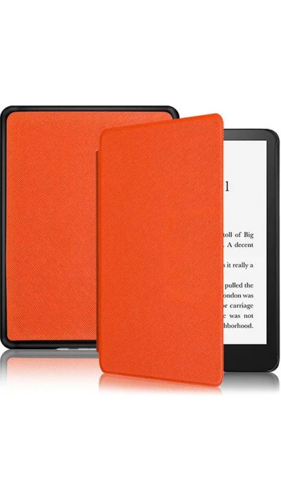 Kindle Paperwhite 1 / 2 / 3 Case Hülle - Ultra dünn & leicht Kunstleder hard-shell - Orange