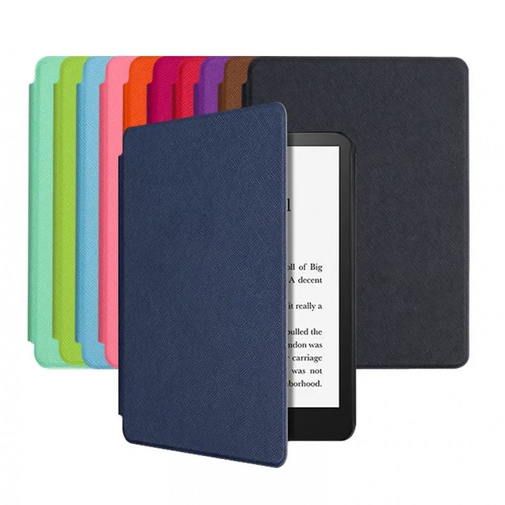 Kindle Paperwhite 1 / 2 / 3 Case Hülle - Ultra dünn & leicht Kunstleder hard-shell - Violett