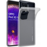Coque OPPO Find X5 - Gel transparent Silicone Super Clear flexible