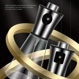 Edelstahl- und Glas-Sprühflasche für Küchenöl und Grill