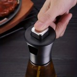 Edelstahl- und Glas-Sprühflasche für Küchenöl und Grill