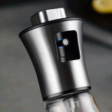 Edelstahl- und Glas-Sprühflasche für Küchenöl und Grill