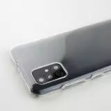 Hülle Samsung Galaxy A41 - Gummi Transparent Silikon Gel Simple Super Clear flexibel