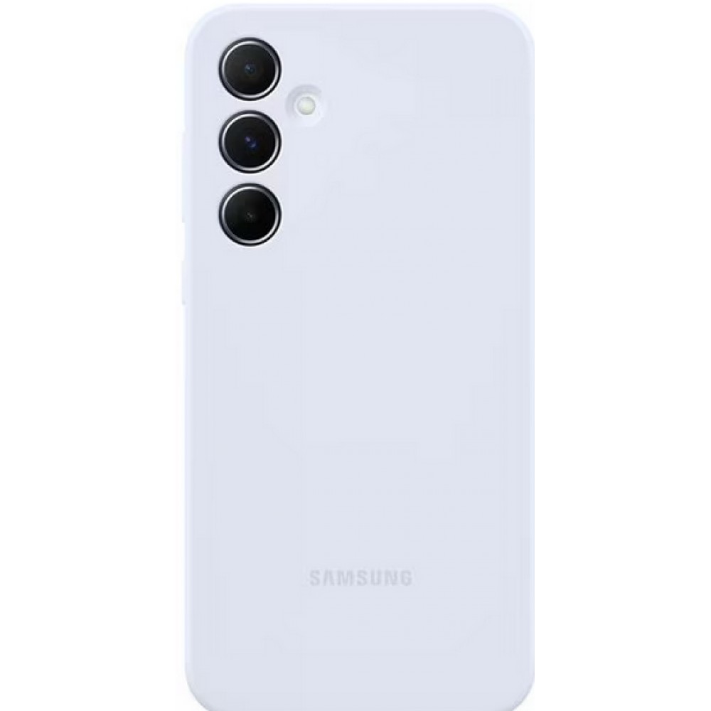 Galaxy A55 5G Case Hülle - Original Silicone Case designed by Samsung - Hellblau