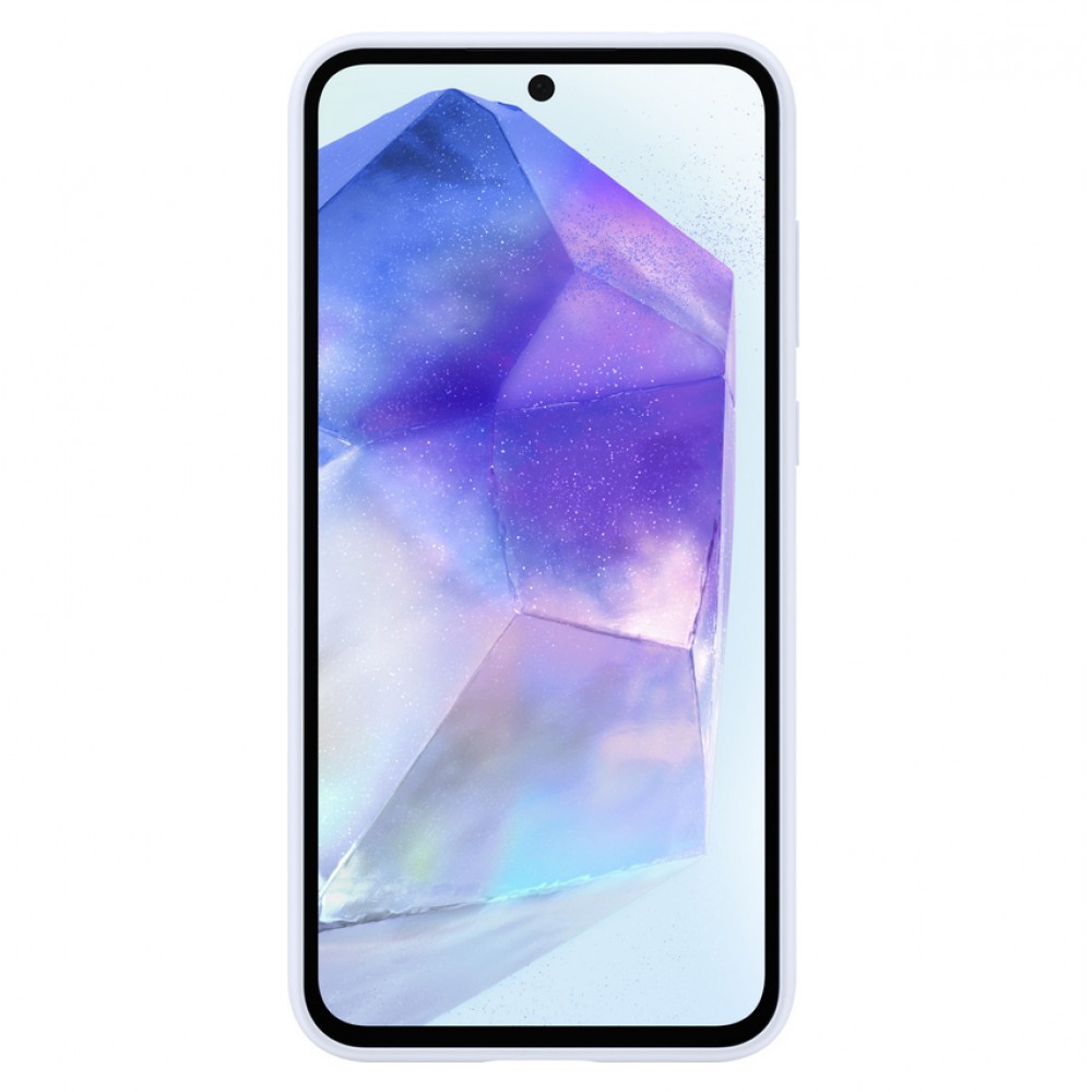 Galaxy A55 5G Case Hülle - Original Silicone Case designed by Samsung - Hellblau
