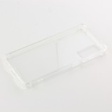 Coque Samsung Galaxy S20 FE - Bumper Glass Hybrid TPU silicone anti-choc - Transparent