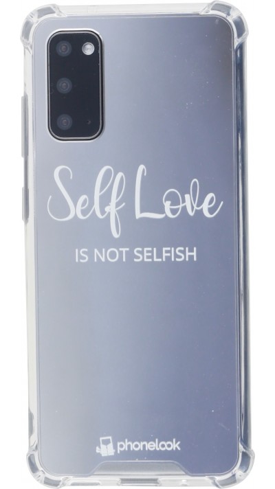 Hülle Samsung Galaxy S20 - Spiegel Self Love