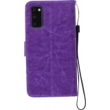 Hülle Samsung Galaxy A53 5G - Premium Flip Leder Tasche - Violett