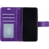 Hülle Samsung Galaxy A53 5G - Premium Flip Leder Tasche - Violett