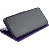 Hülle Samsung Galaxy A53 5G - Premium Flip Leder Tasche - Violett