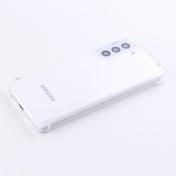 Hülle Samsung Galaxy S21 5G - Gummi Transparent Gel Bumper mit extra Schutz für Ecken Antischock