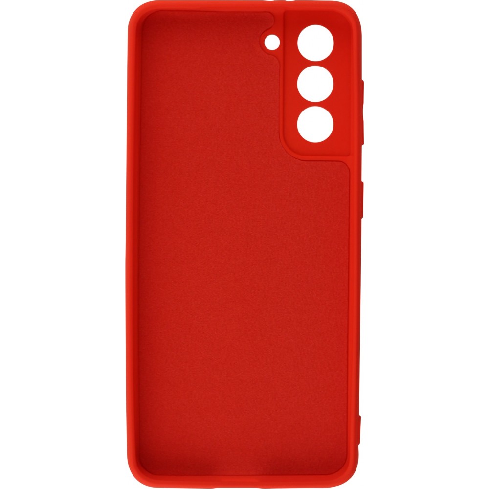 Hülle Samsung Galaxy S21 FE 5G - Soft Touch - Rot