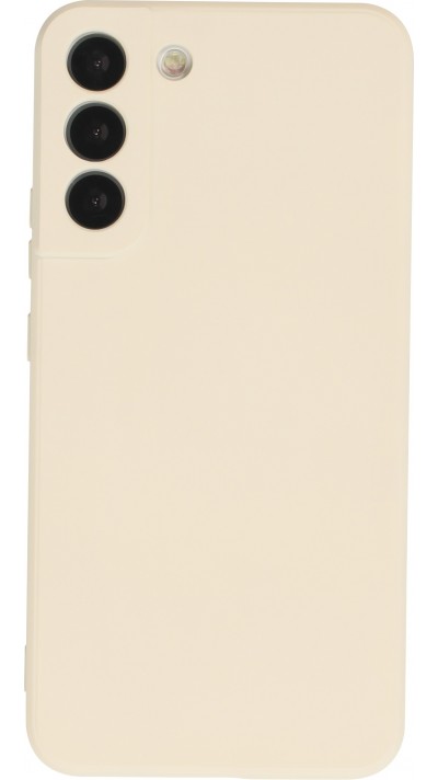 Samsung Galaxy S22 Ultra Case Hülle - Soft Touch - Vanille