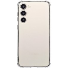 Samsung Galaxy S24 FE Case Hülle - Gummi Transparent Gel Bumper mit extra Schutz für Ecken Antischock