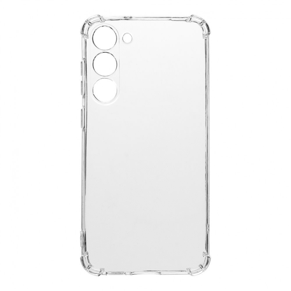 Samsung Galaxy S24 FE Case Hülle - Gummi Transparent Gel Bumper mit extra Schutz für Ecken Antischock