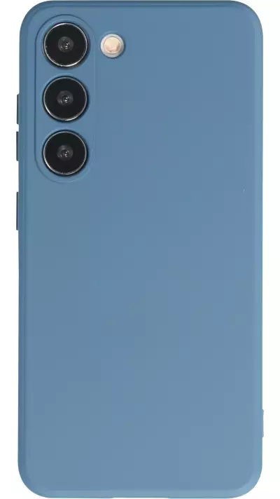 Samsung Galaxy S25 Case Hülle - Silikon soft touch - Dunkelblau