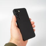 Coque Samsung Galaxy S23+ - Gel soft touch - Noir