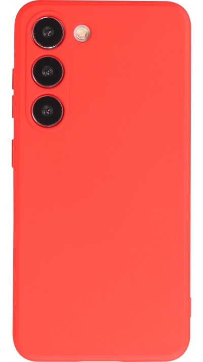 Samsung Galaxy S23+ Case Hülle - Silikon soft touch - Rot