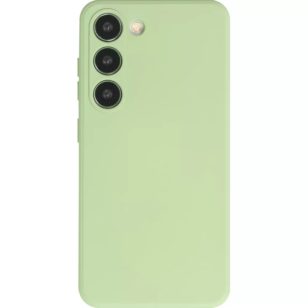 Samsung Galaxy S25 Case Hülle - Silikon soft touch - Grün