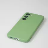 Samsung Galaxy S25 Case Hülle - Silikon soft touch - Grün