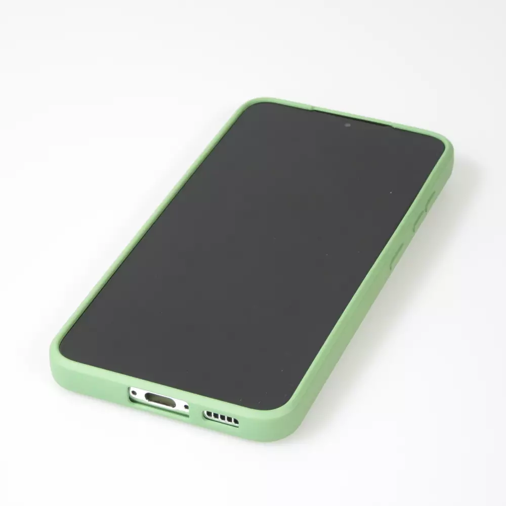 Samsung Galaxy S25 Case Hülle - Silikon soft touch - Grün