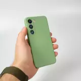 Samsung Galaxy S25 Case Hülle - Silikon soft touch - Grün