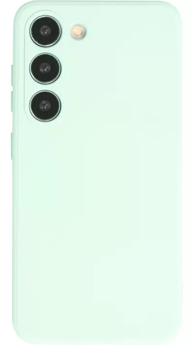 Samsung Galaxy S25 Case Hülle - Silikon soft touch - Mintgrün
