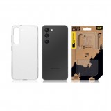 Samsung Galaxy S24 FE Case Hülle - Gummi Transparent Silikon Gel flexibel - Transparent