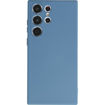 Samsung Galaxy S25 Ultra Case Hülle - Silikon soft touch - Dunkelblau