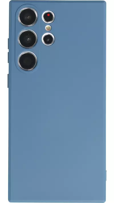 Samsung Galaxy S25 Ultra Case Hülle - Silikon soft touch - Dunkelblau