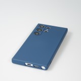 Coque Samsung Galaxy S23 Ultra - Gel soft touch - Bleu foncé