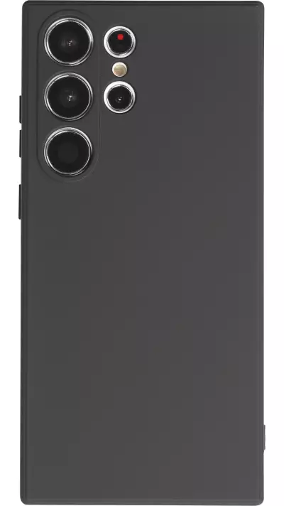 Samsung Galaxy S25 Ultra Case Hülle - Silikon soft touch - Schwarz