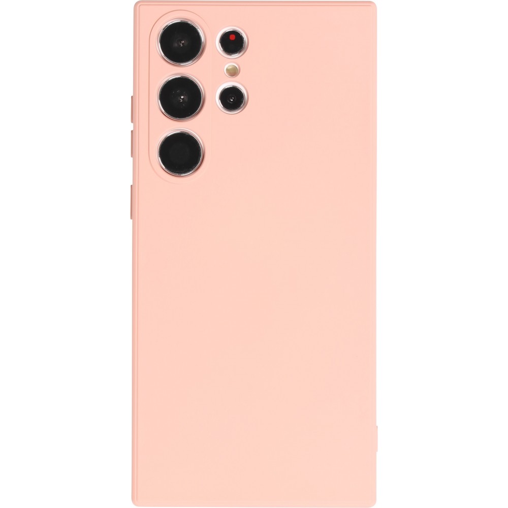Samsung Galaxy S25 Ultra Case Hülle - Silikon soft touch - Rosa