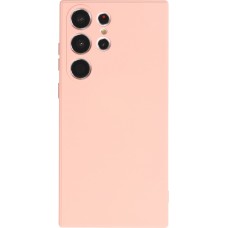 Samsung Galaxy S25 Ultra Case Hülle - Silikon soft touch - Rosa