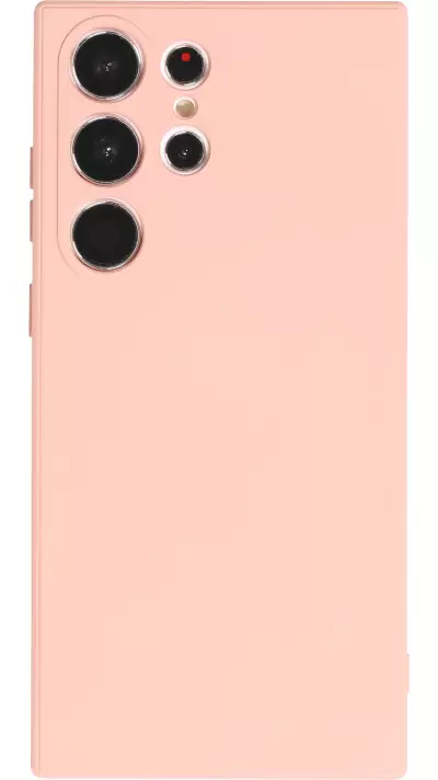 Samsung Galaxy S25 Ultra Case Hülle - Silikon soft touch - Rosa