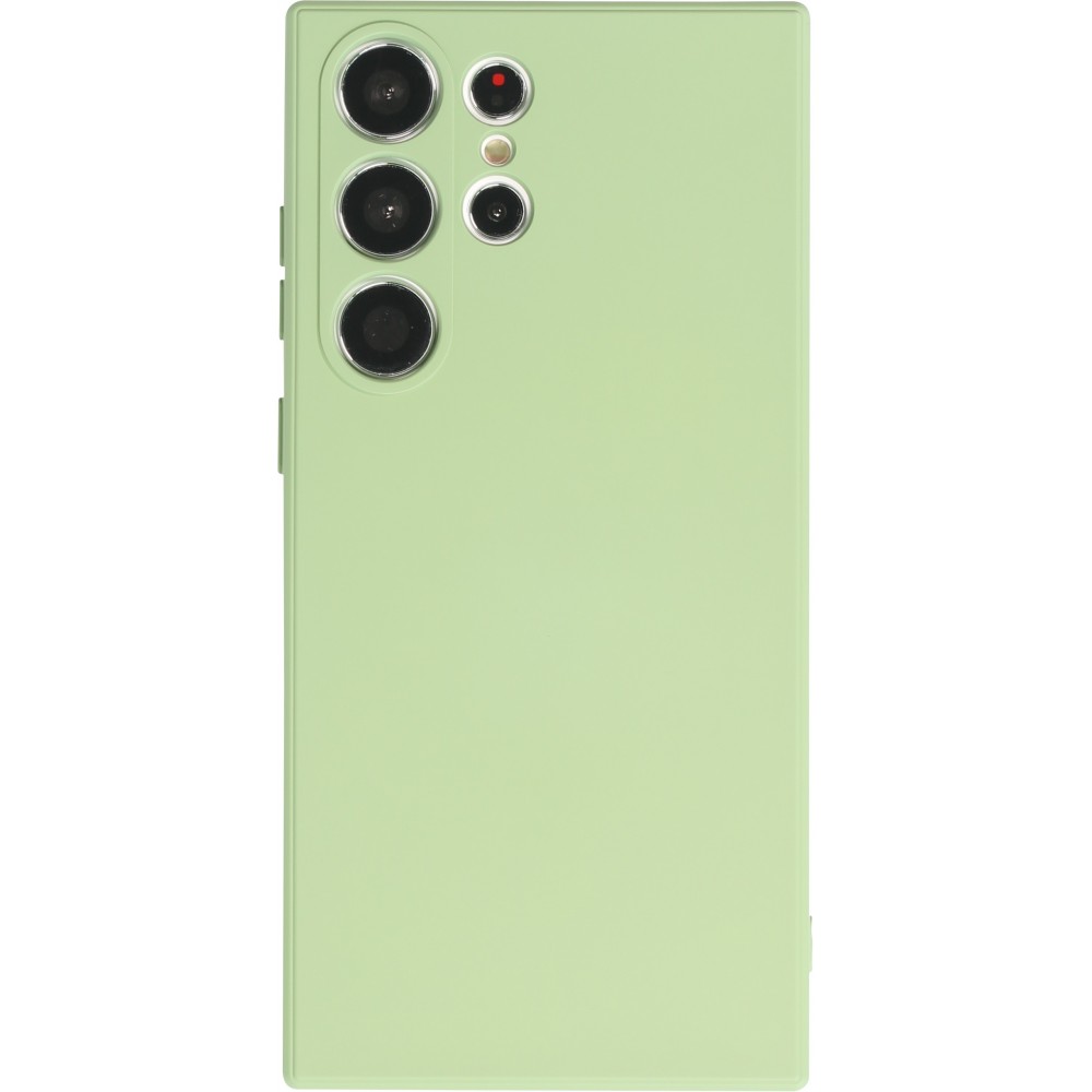 Samsung Galaxy S25 Ultra Case Hülle - Silikon soft touch - Grün