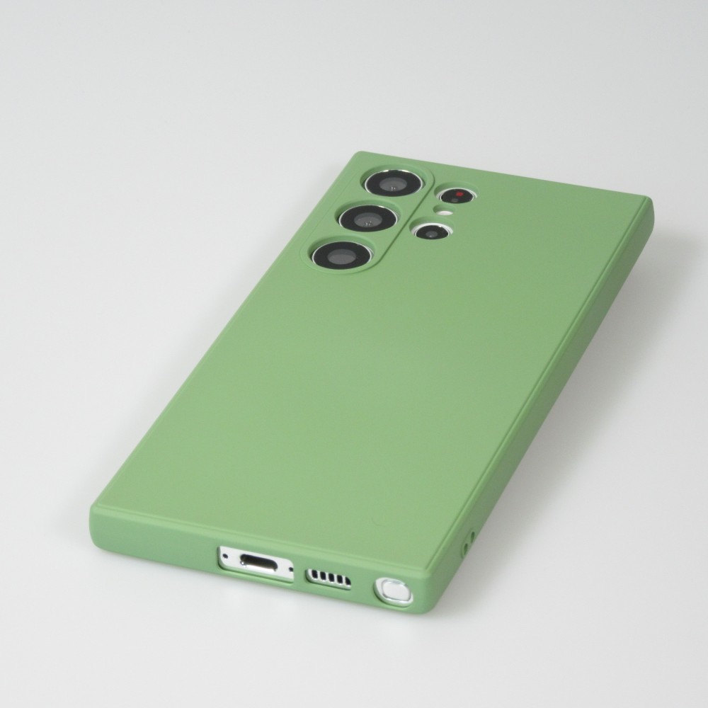 Samsung Galaxy S25 Ultra Case Hülle - Silikon soft touch - Grün