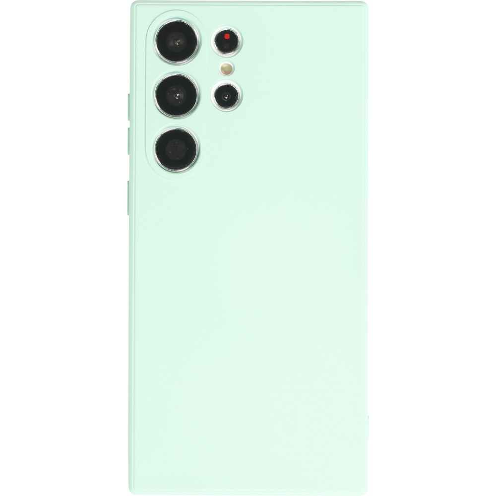 Samsung Galaxy S25 Ultra Case Hülle - Silikon soft touch - Mintgrün